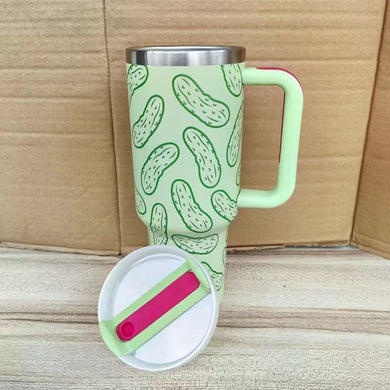 40oz pickle tumbler (preorder will arrive the end of July)