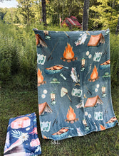 Cozy camping blankets