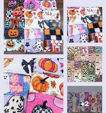 Halloween Blankets (end September) please leave order details in the note to sellers box