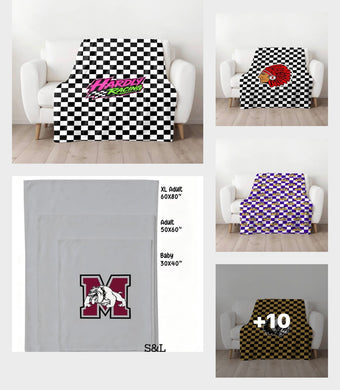 Custom Game Day Logo Blankets (end September)
