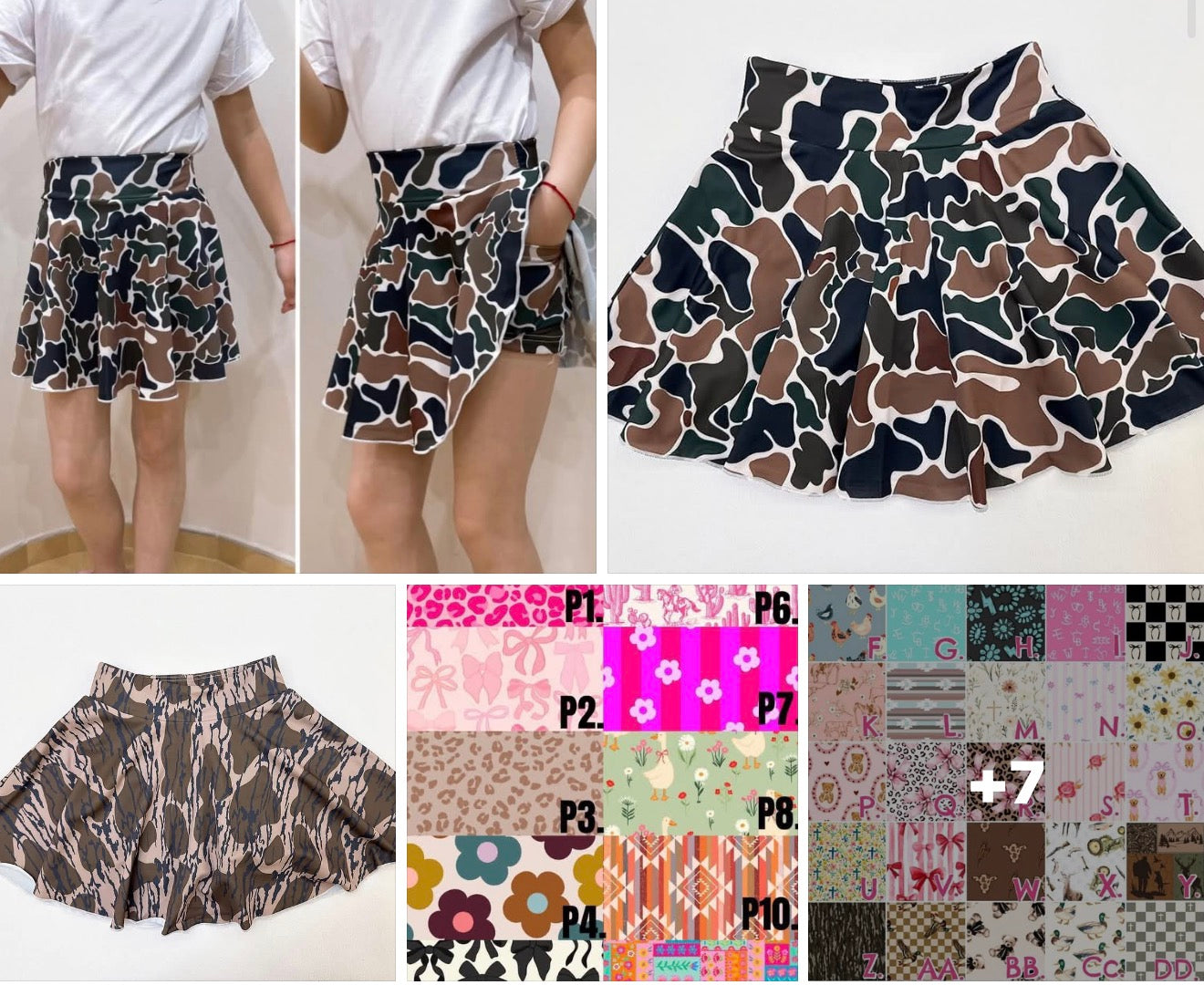 Mom & me skorts(early September ) please leave order details in the note to sellers box
