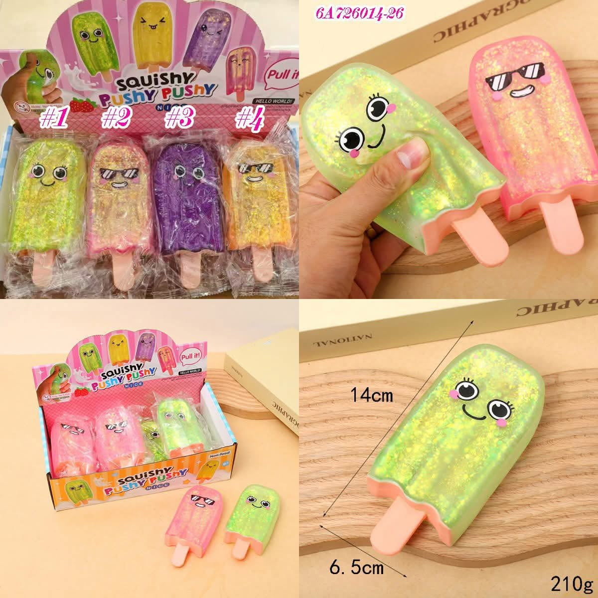 Squishy popsicle sent at random * (IN STOCK)