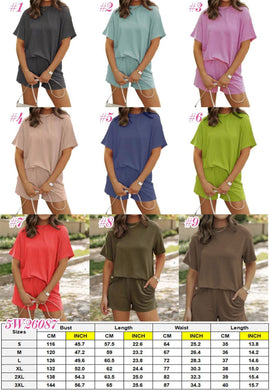 Women’s ribbed 2 piece sets (mid August)